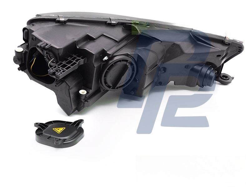 Xenon Headlight Black Left Side TYC for Audi A4 B9 2015–2019 - 2