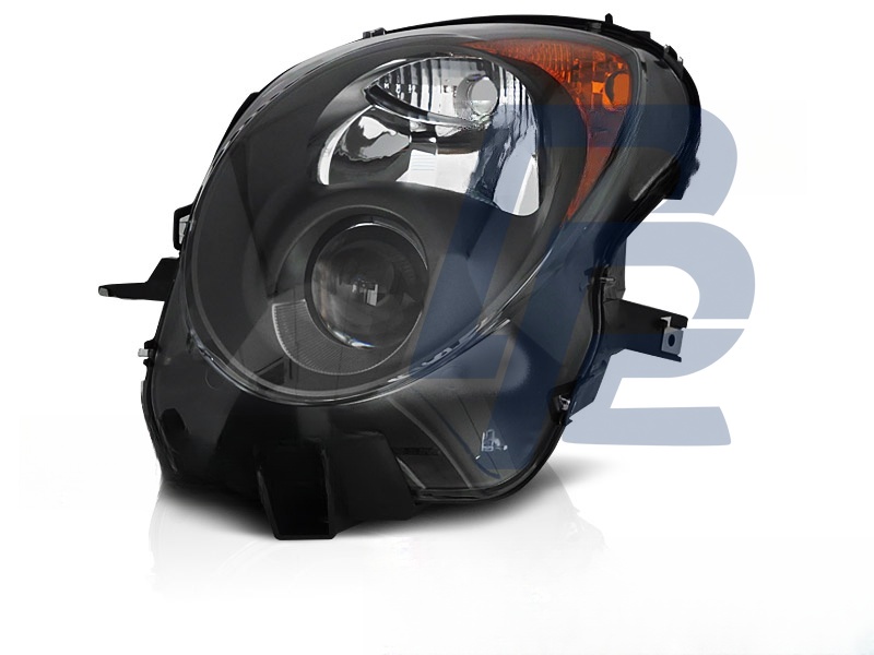 Headlight Black Left Side TYC for Alfa Romeo Mito 2008–2015 - 7