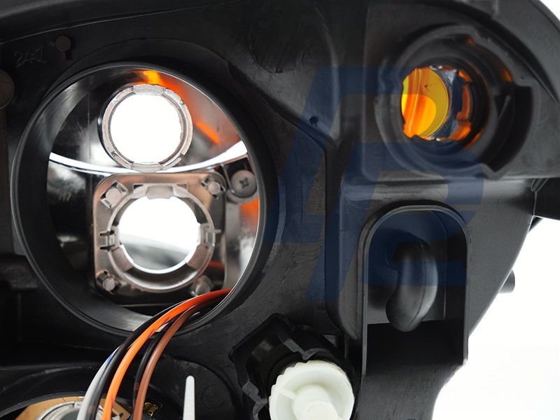 Headlight Black Left Side TYC for Alfa Romeo Mito 2008–2015 - 4