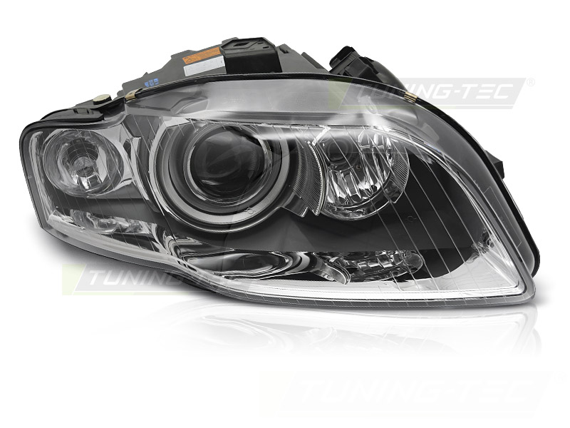 XENON STRÅLKASTARE KROM HÖGER SIDA TYC TILL AUDI A4 B7 2004-2008