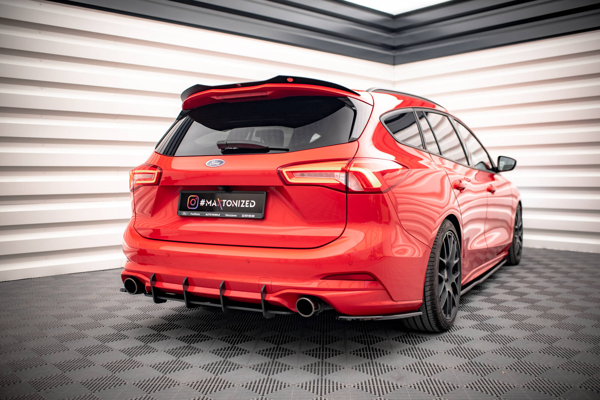 Spoiler CAP V.2 Ford Focus Estate ST-Line Mk4 - 2