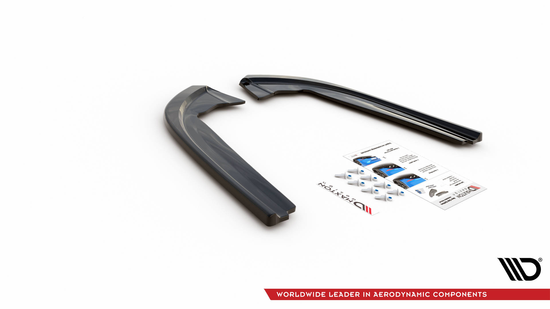 Rear Side Splitters V.2 Ford Mondeo ST-Line Mk5 Facelift (2019-) - 7