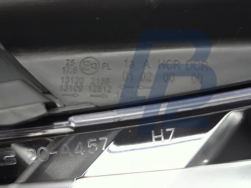 Headlight Black Left Side TYC for Audi A3 8P 2003–2008 - 6
