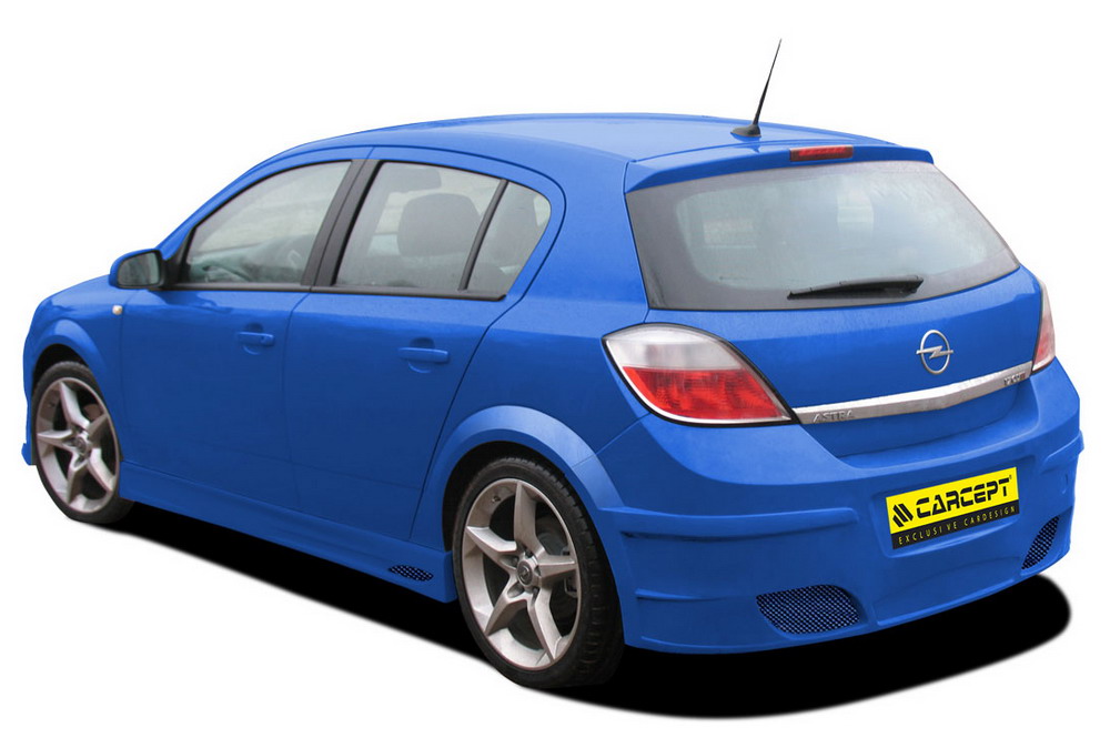OPEL ASTRA H 3/5D BAKRE STÖTFÅNGARE [CARCEPT]