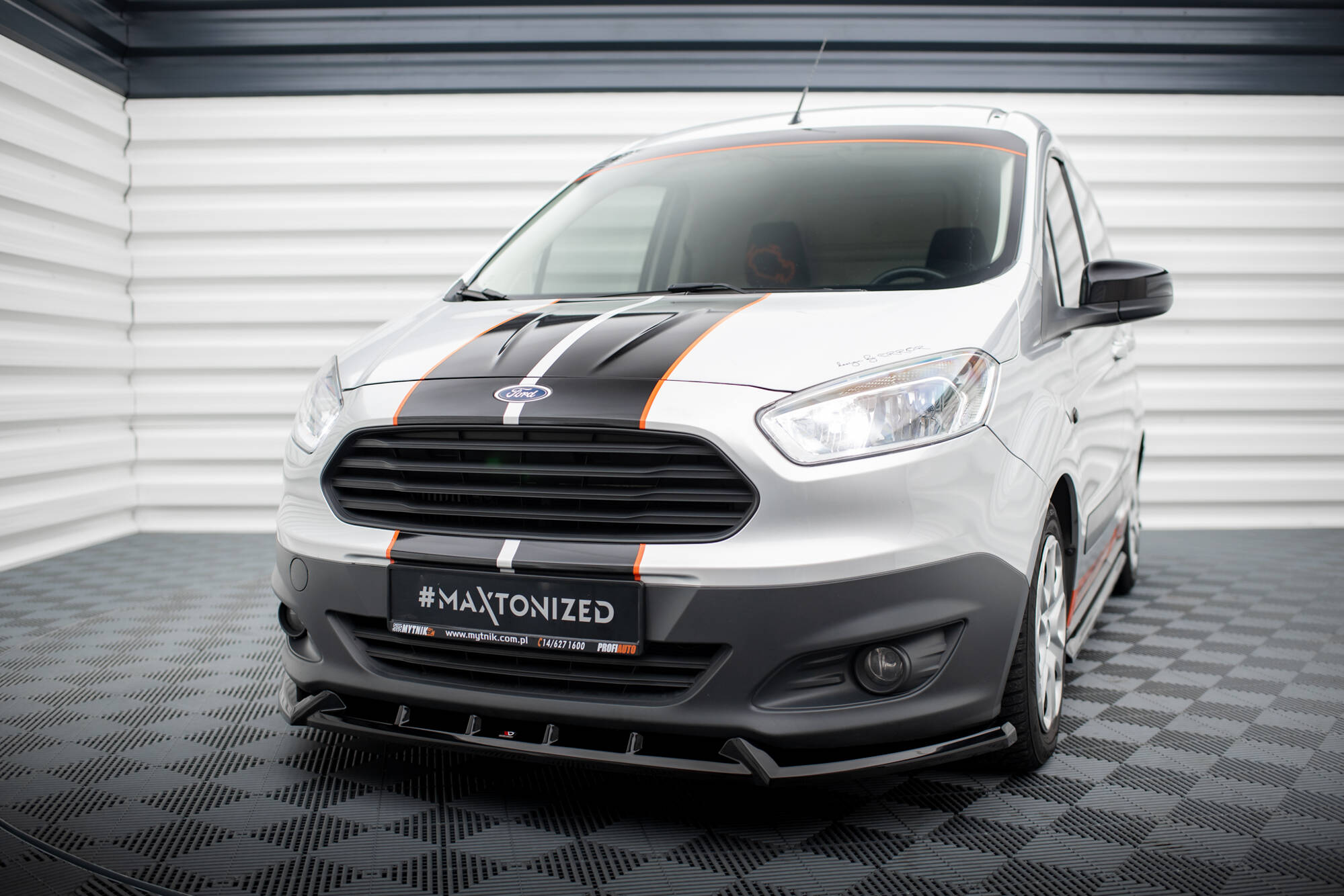 Front Splitter Ford Transit Courier Mk1 - 4