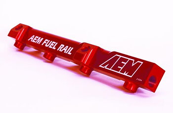 MITSUBISHI ECLIPSE 89/99 4G63 TURBO AEM HIGH FLOW FUEL RAILS