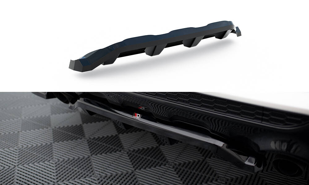 Central Rear Splitter (Vertical Bars) Ford Kuga ST-Line Mk2