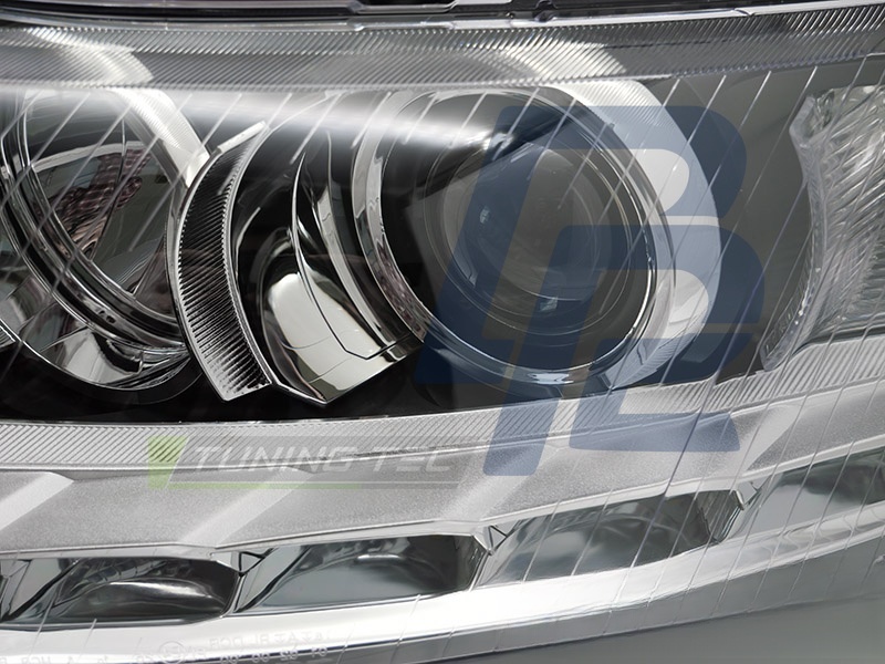 Xenon Left Headlight TYC for Audi A6 C6 2009–2011 - 6