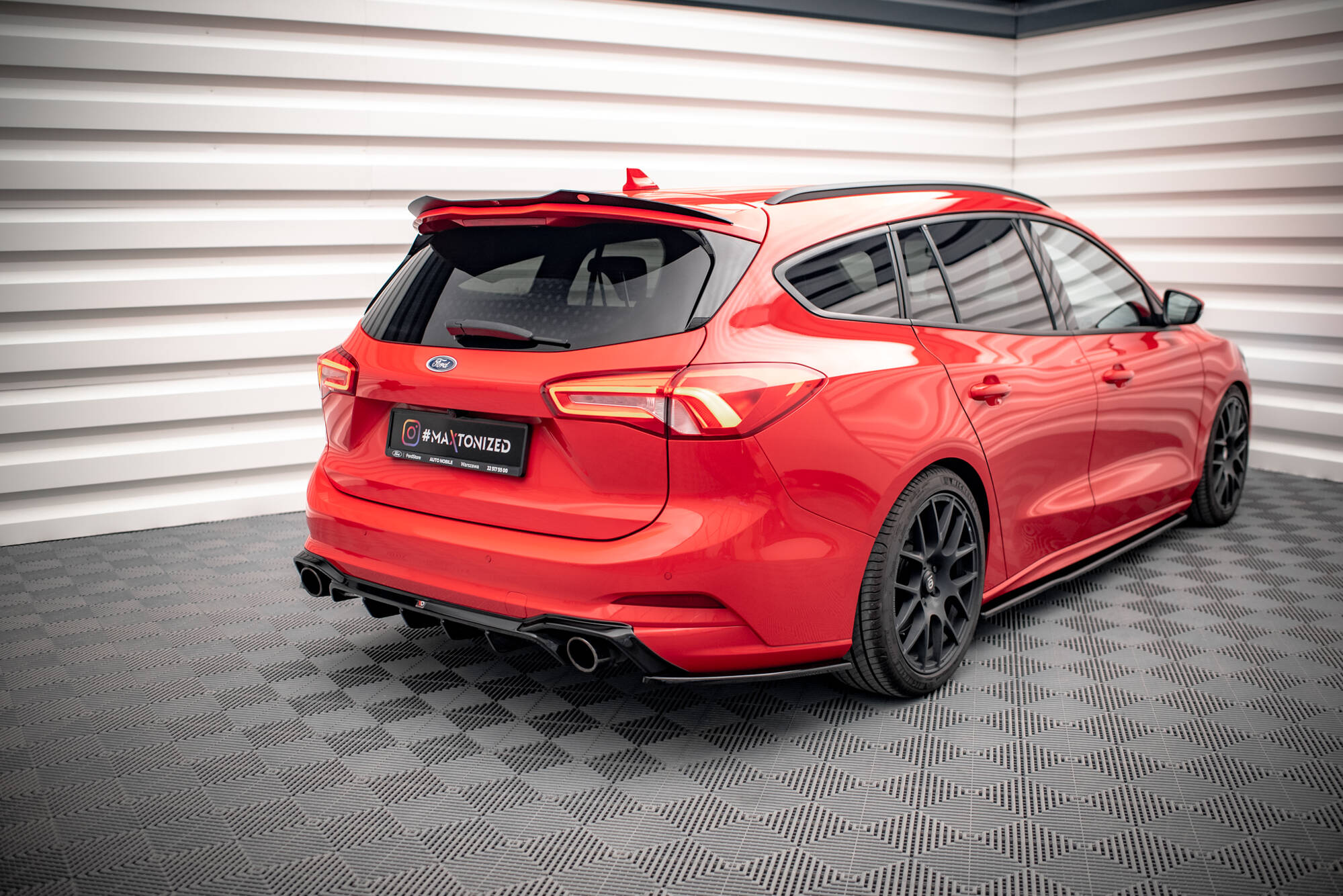 Rear Valance V.2 Ford Focus Estate ST Mk4 - 5
