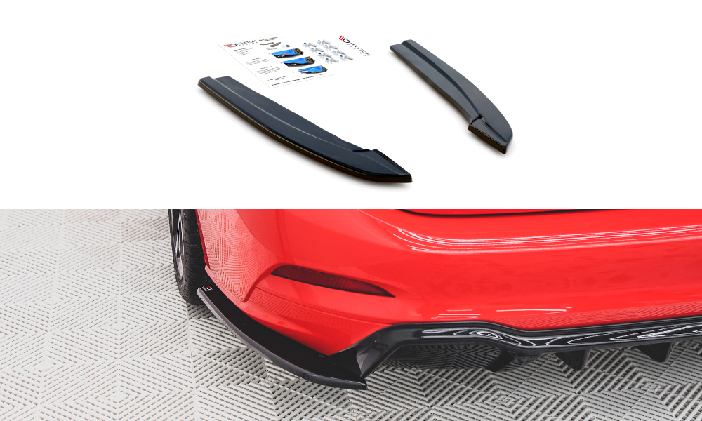 Rear Side Splitters V.3 Ford Focus ST-Line Estate Mk4 (2018-)
