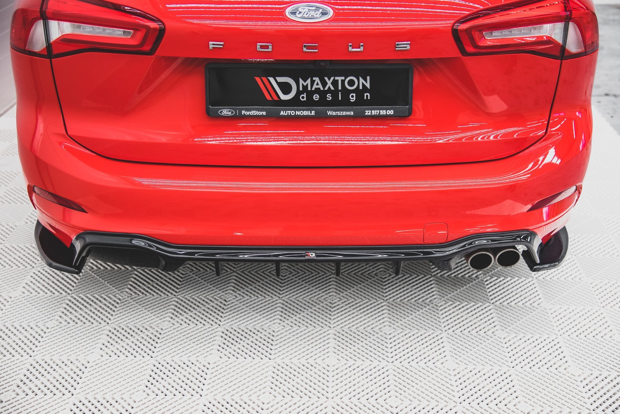 Rear Side Splitters V.3 Ford Focus ST-Line Estate Mk4 (2018-) - 2