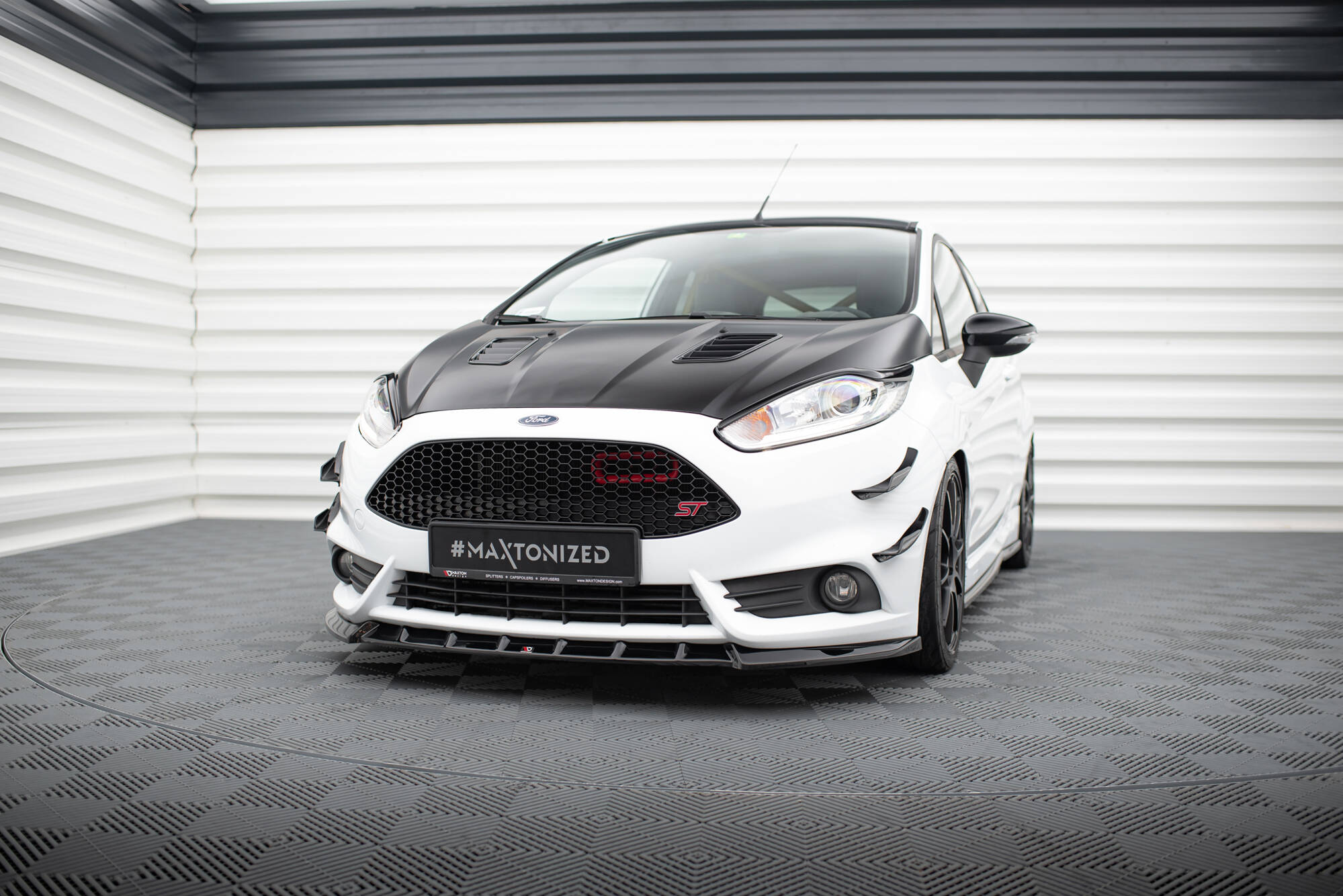 Front Splitter V.6 Ford Fiesta ST Mk7 Facelift - 3