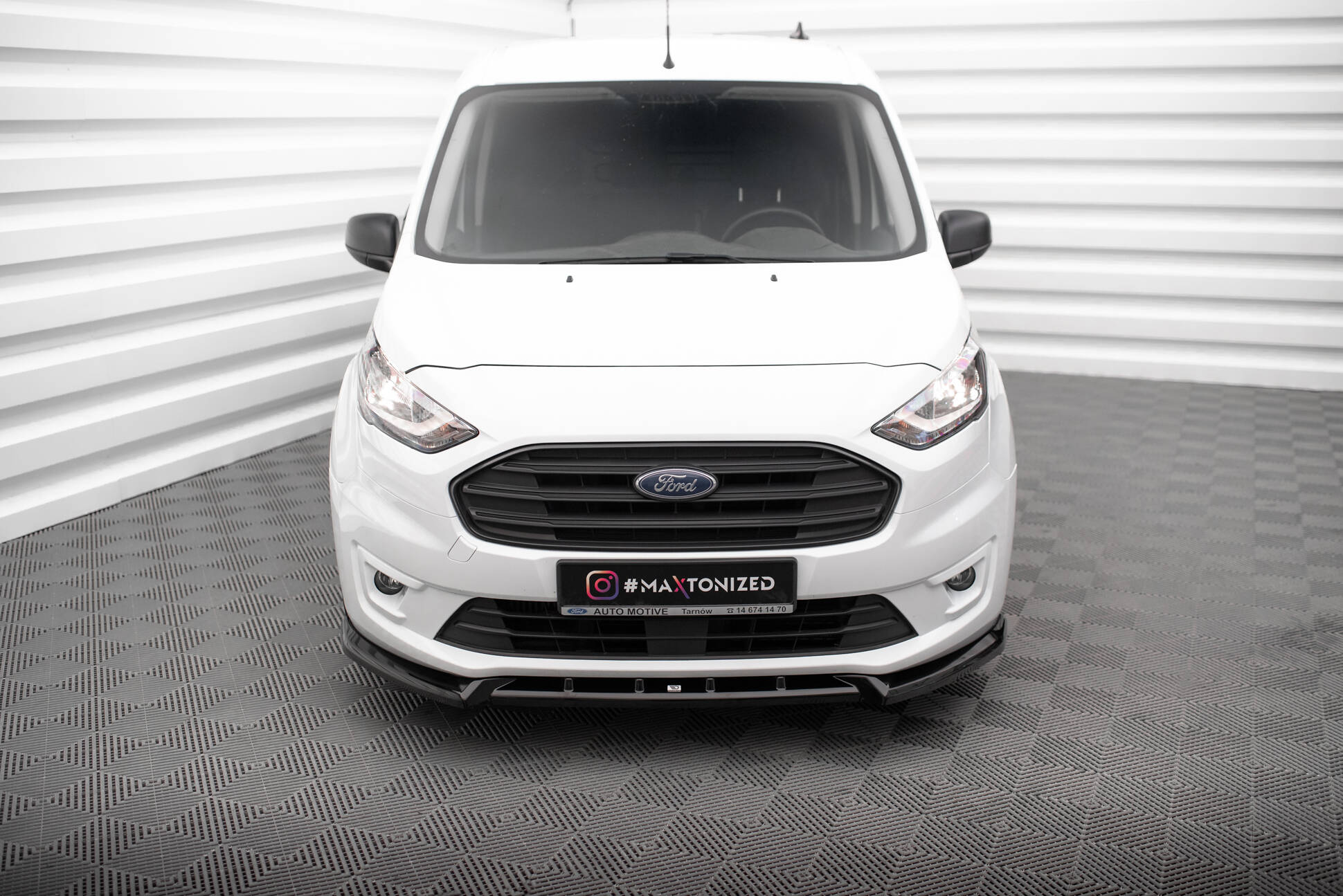 Front Splitter V.2 Ford Transit Connect Mk2 Facelift - 3