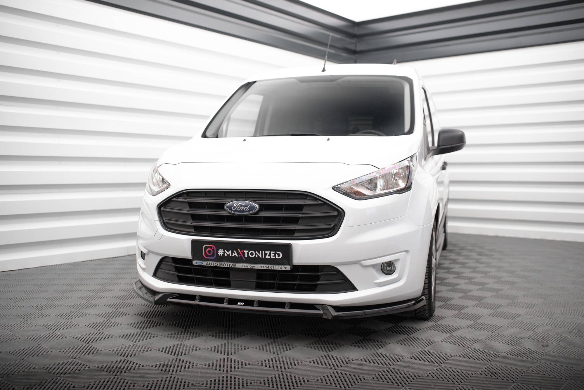 Front Splitter V.2 Ford Transit Connect Mk2 Facelift - 2