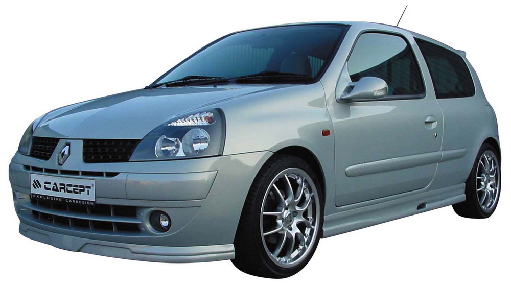 RENAULT CLIO II FRÄMRE STÖTFÅNGARE LÄPP [CARCEPT]