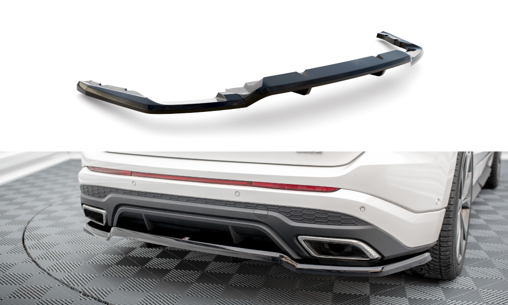 Central Rear Splitter (Vertical Bars) Ford Edge Sport Mk2