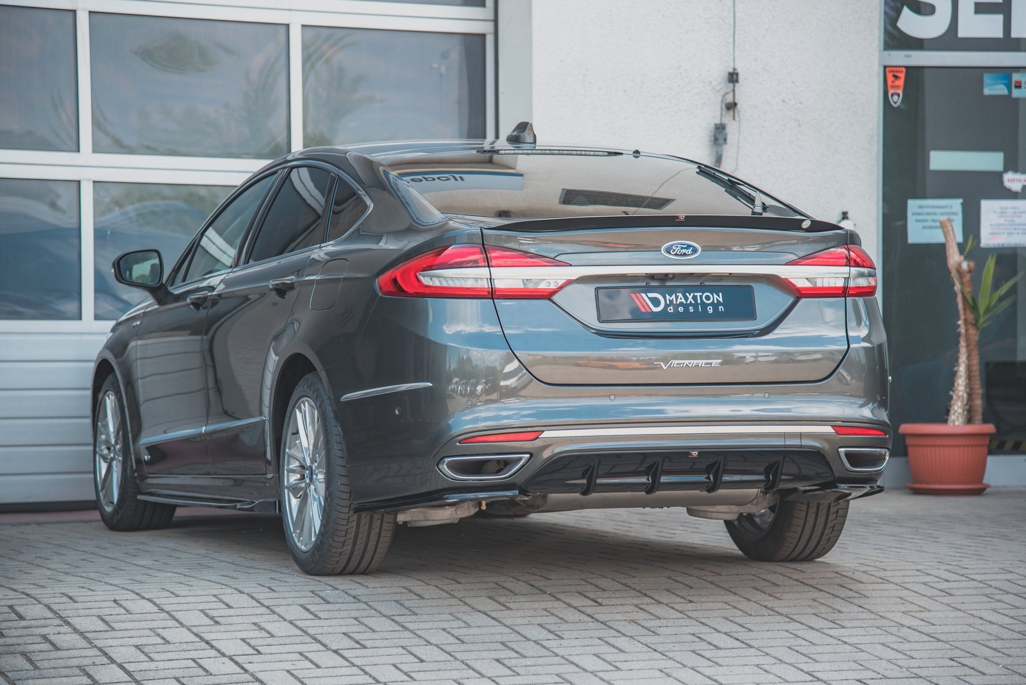 Rear Valance Ford Mondeo Vignale Mk5 Facelift - 4