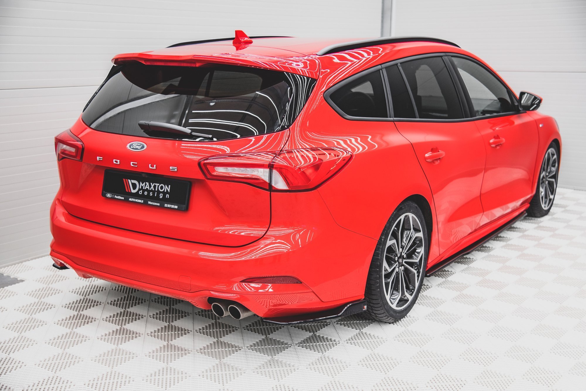 Rear Side Splitters V.2 Ford Focus ST-Line Estate Mk4 (2018-) - 2