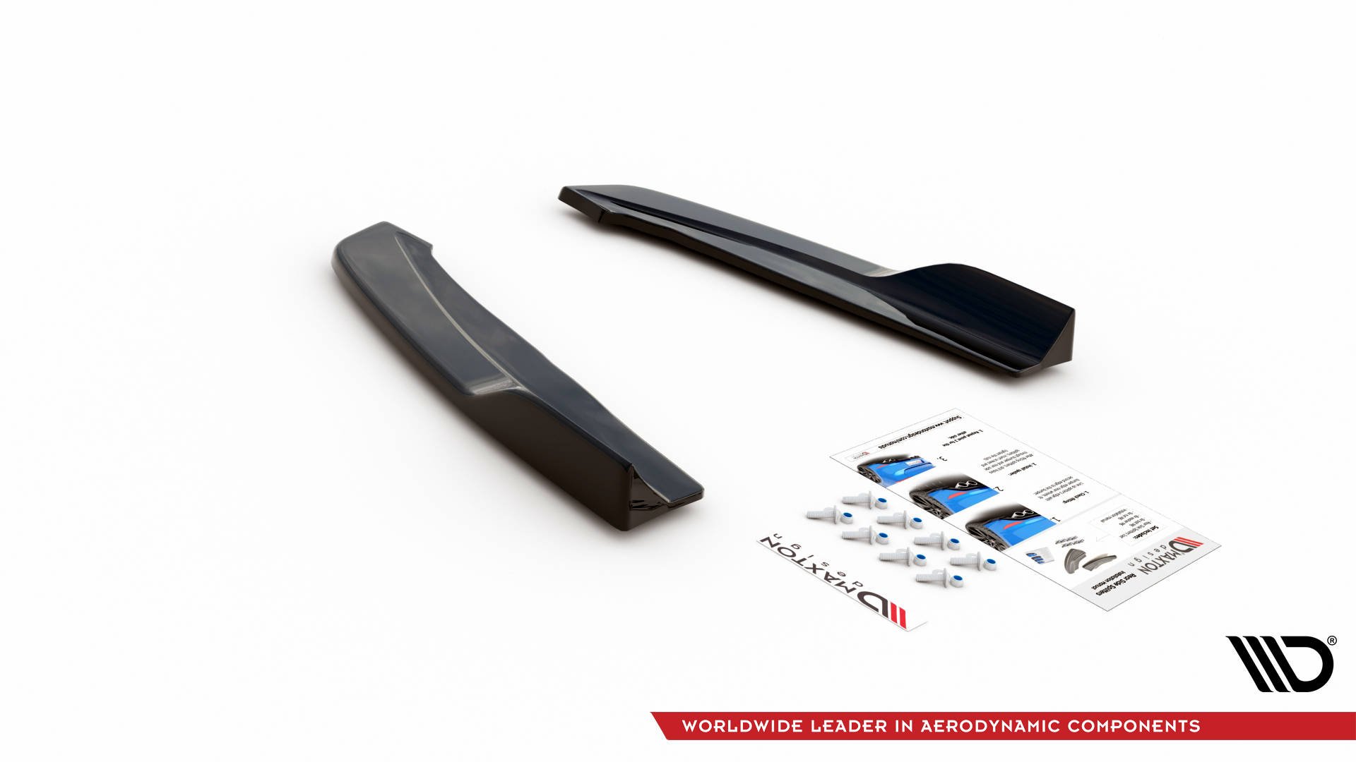 Rear Side Splitters V.2 Ford Focus ST-Line Estate Mk4 (2018-) - 6