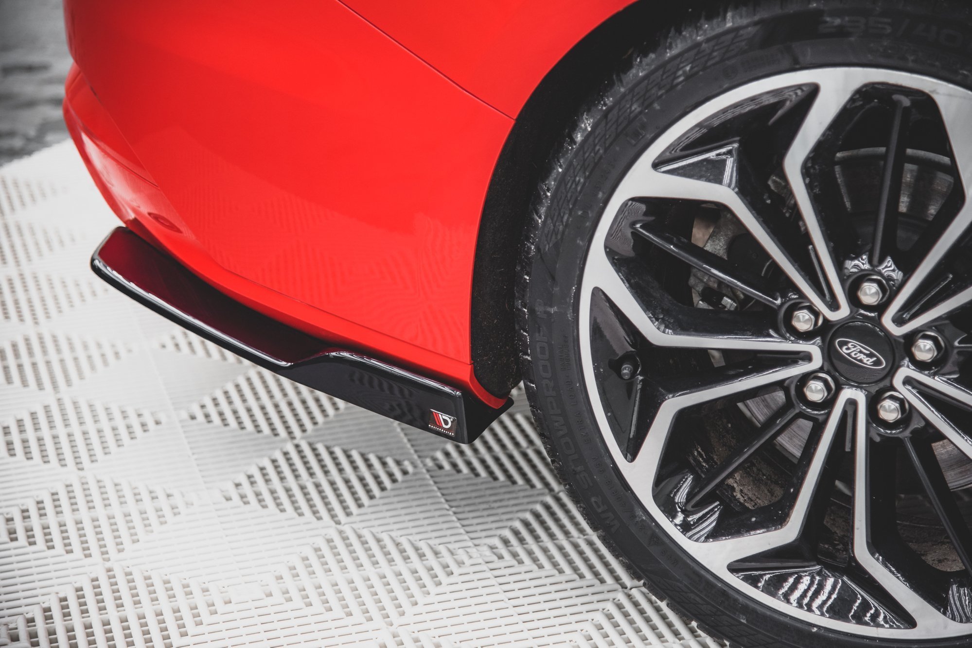 Rear Side Splitters V.2 Ford Focus ST-Line Estate Mk4 (2018-) - 4