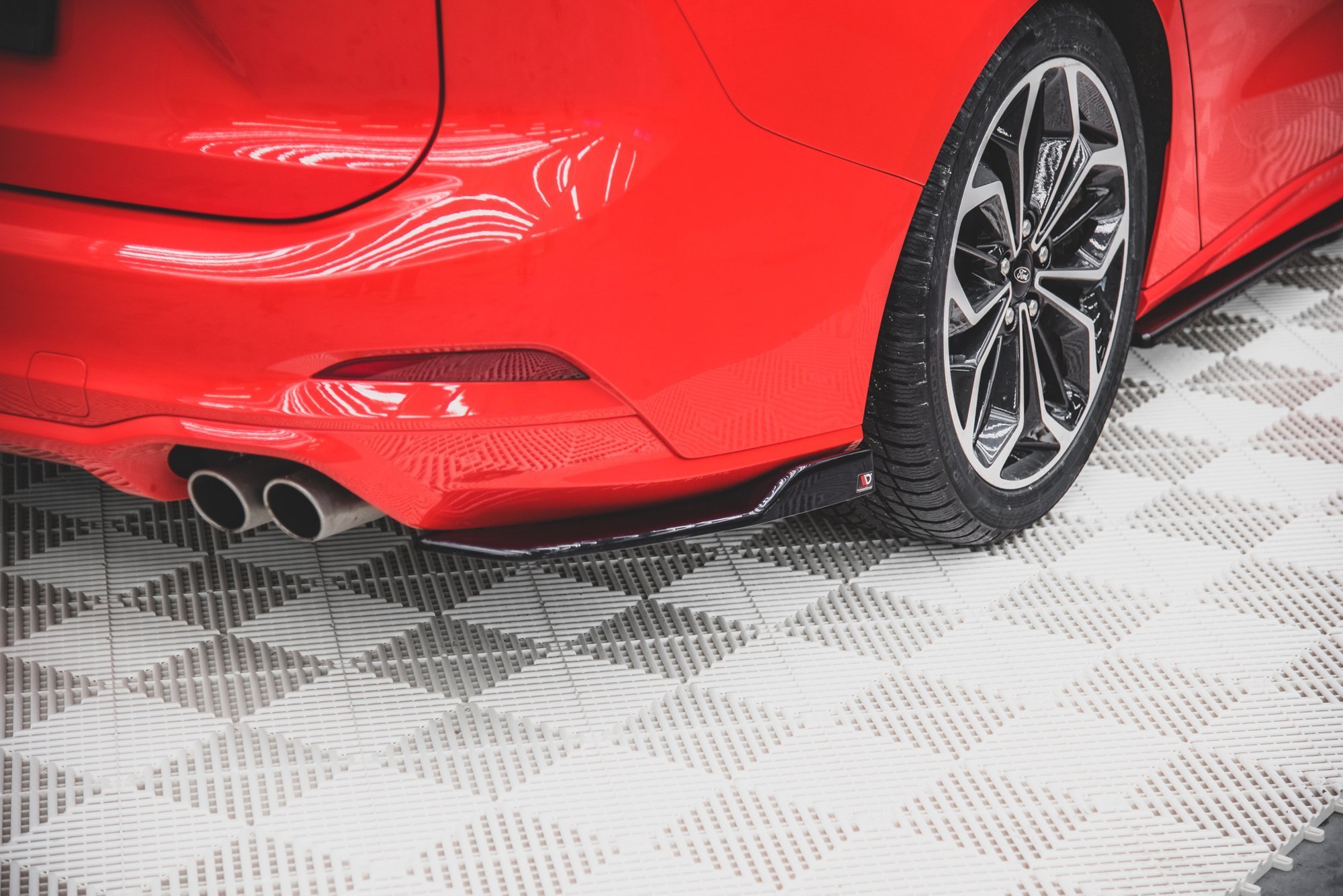 Rear Side Splitters V.2 Ford Focus ST-Line Estate Mk4 (2018-) - 3