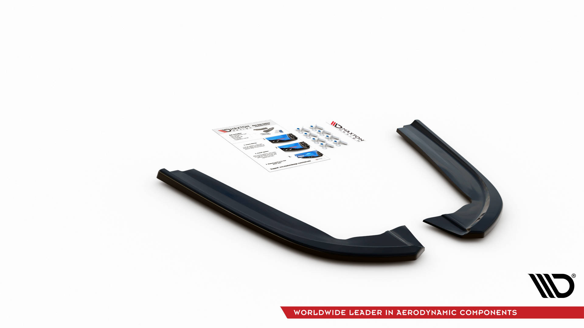 Rear Side Splitters V.1 Ford Mondeo ST-Line Mk5 Facelift (2019-) - 4