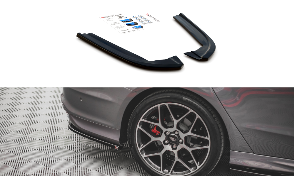 Rear Side Splitters V.1 Ford Mondeo ST-Line Mk5 Facelift (2019-)