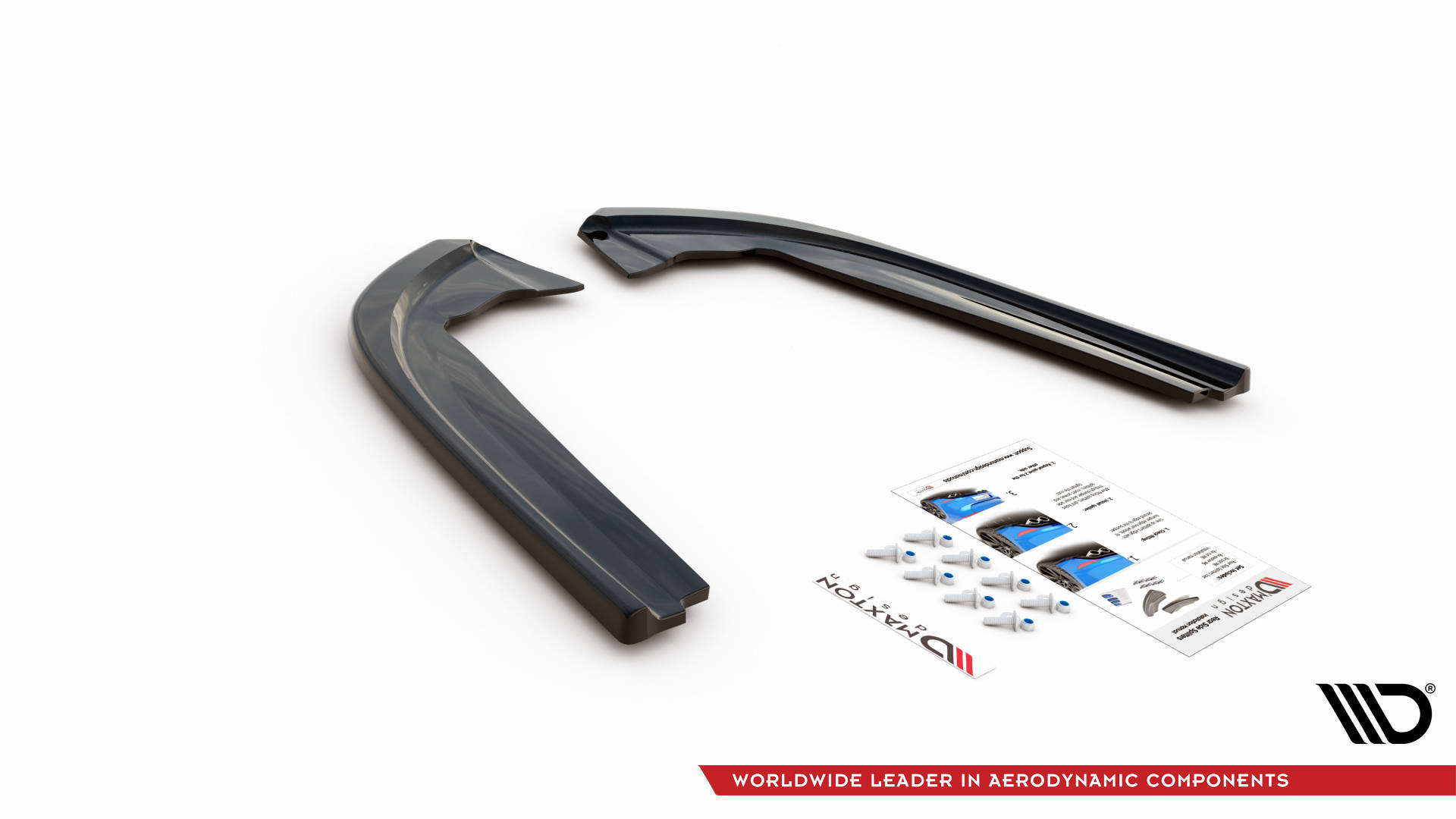 Rear Side Splitters V.1 Ford Mondeo ST-Line Mk5 Facelift (2019-) - 5