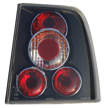 VW PASSAT 3B 4D 96-00 TAILLIGHTS BLACK V1