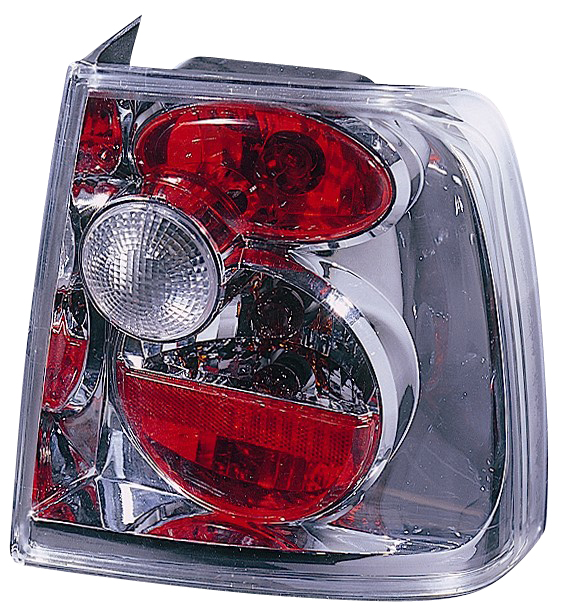 VW PASSAT 3B 4D 96-00 TAILLIGHTS CHROME V2