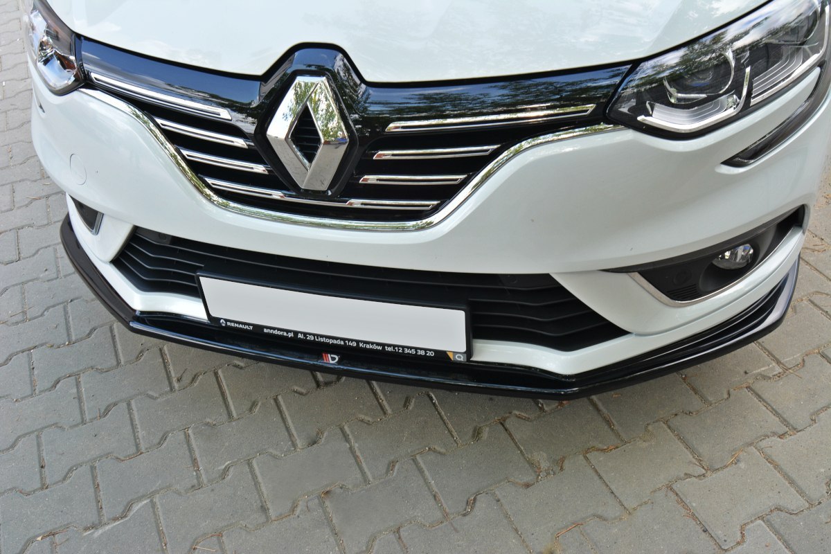 FRONT SPLITTER V.1 RENAULT MEGANE MK4 HATCHBACK - 2