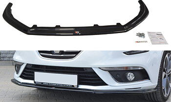FRONT SPLITTER V.1 RENAULT MEGANE MK4 HATCHBACK