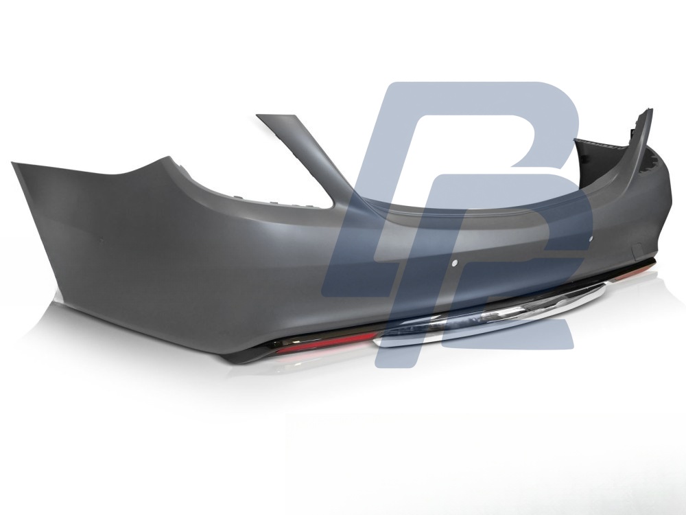 Sport Rear Bumper Chrome PDC for Mercedes S-Class W222 2013–2017 - 2