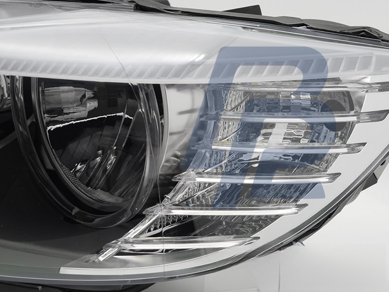 Headlight Black Left Side TYC for BMW E90 E91 LCI 2009–2011 - 4
