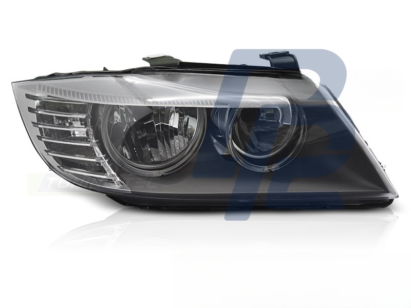 Headlight Black Right Side TYC for BMW E90 E91 LCI 2009–2011 - 8