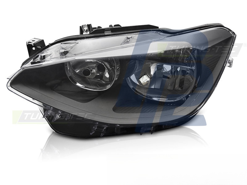 Headlight Black Left Side TYC for BMW F20 F21 2011–2014 - 5
