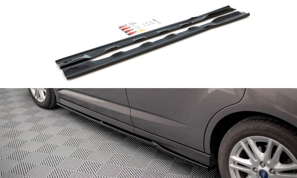 Side Skirts Diffusers Ford C-max MK2 (2010-2014)