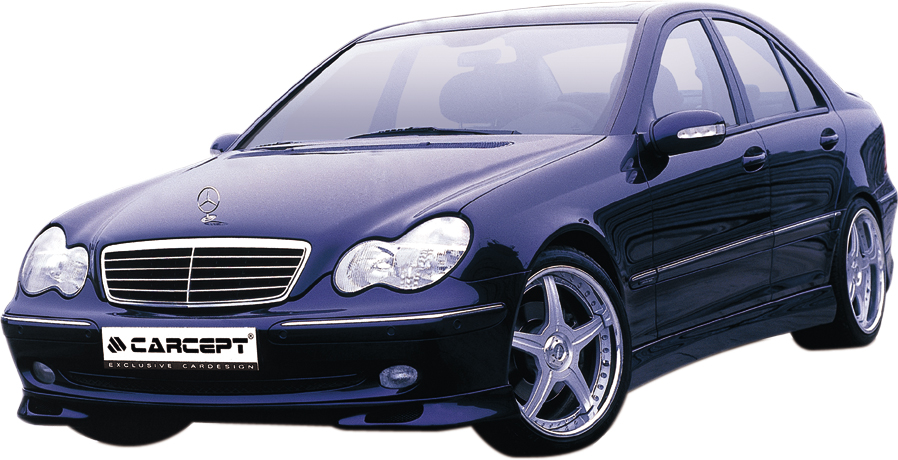 MERCEDES C-KLASSE 00+ FRONT BUMPERSPOILER [CARCEPT]