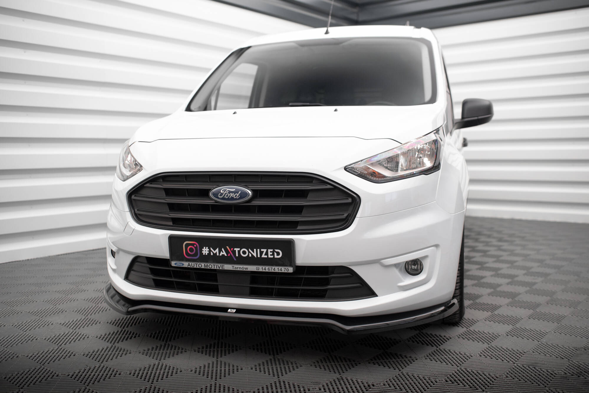 Front Splitter V.1 Ford Transit Connect Mk2 Facelift - 3