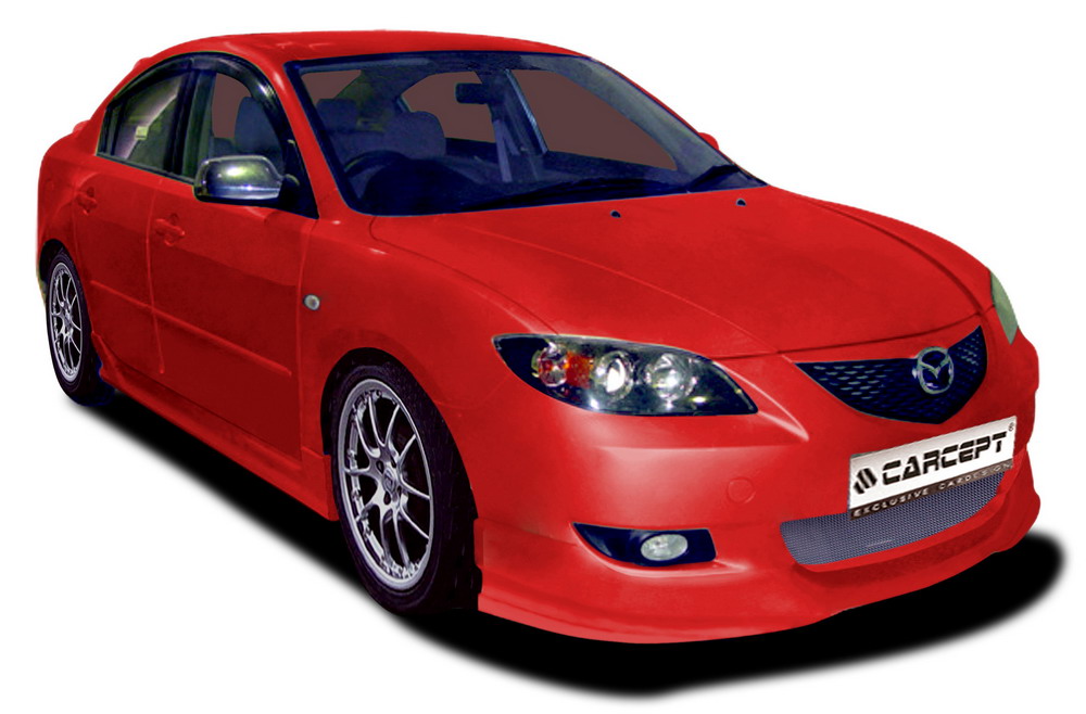 MAZDA 3 4D FRONT BUMPERSPOILER [CARCEPT]