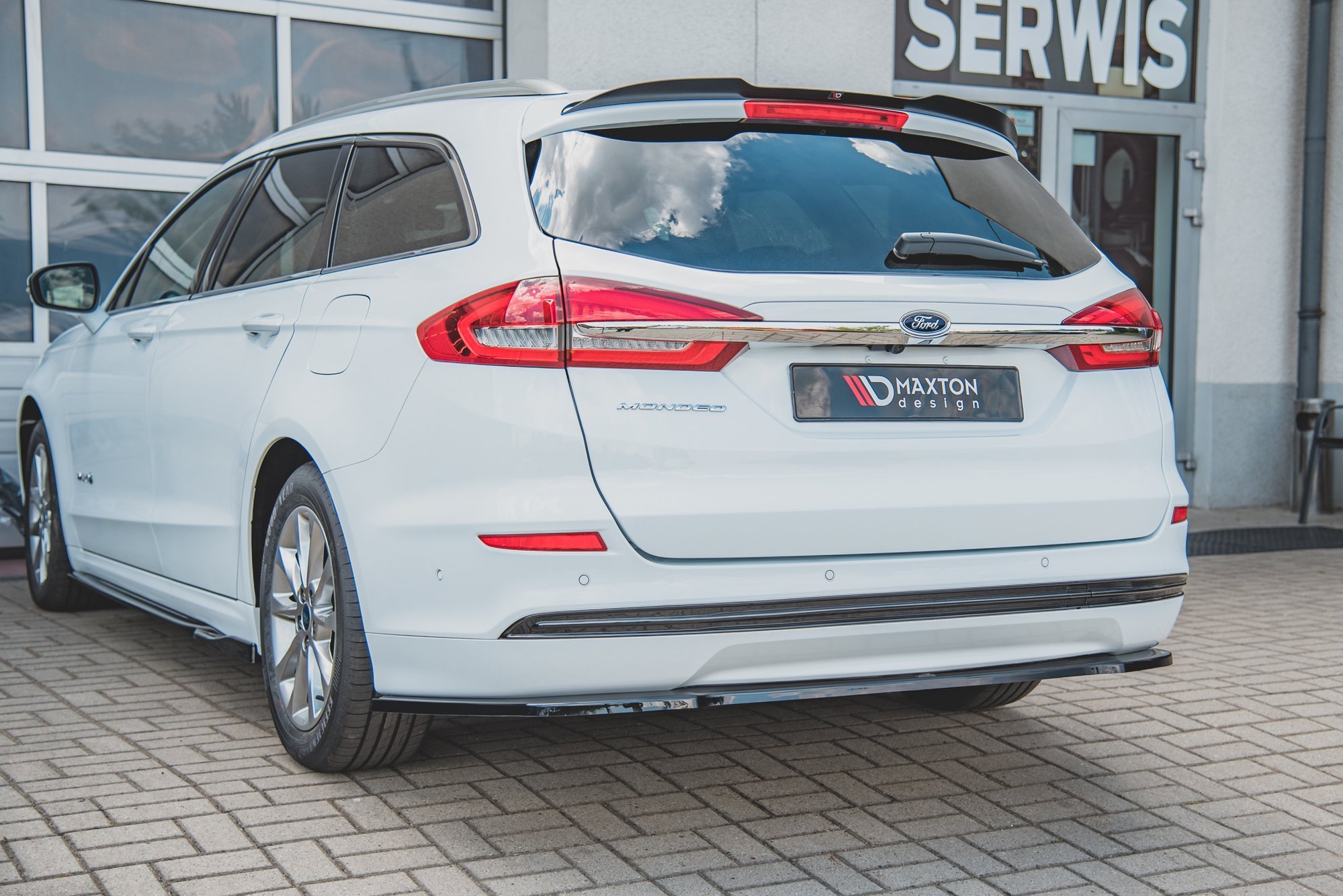 Spoiler CAP Ford Mondeo Estate Mk5 Facelift - 3