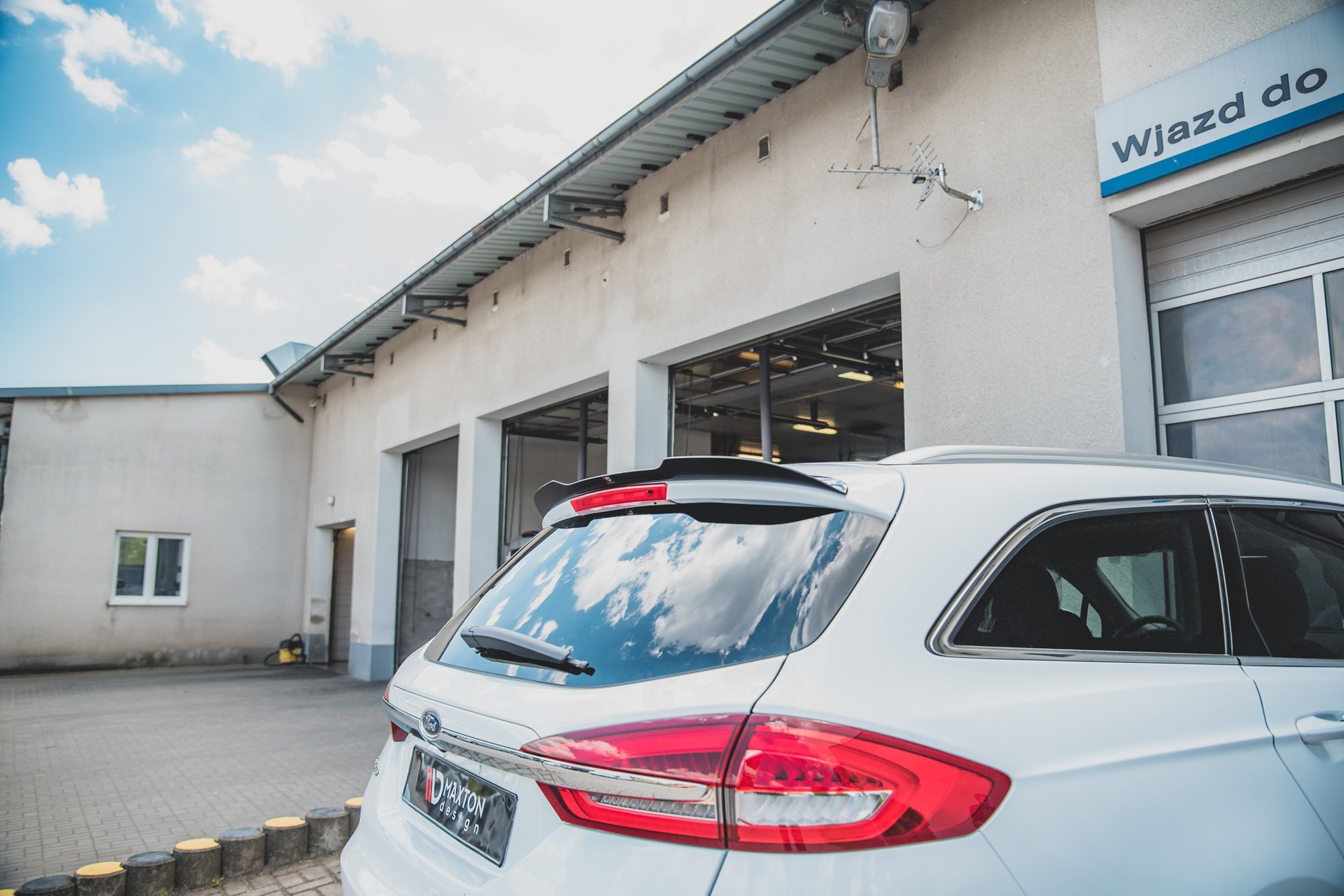 Spoiler CAP Ford Mondeo Estate Mk5 Facelift - 5