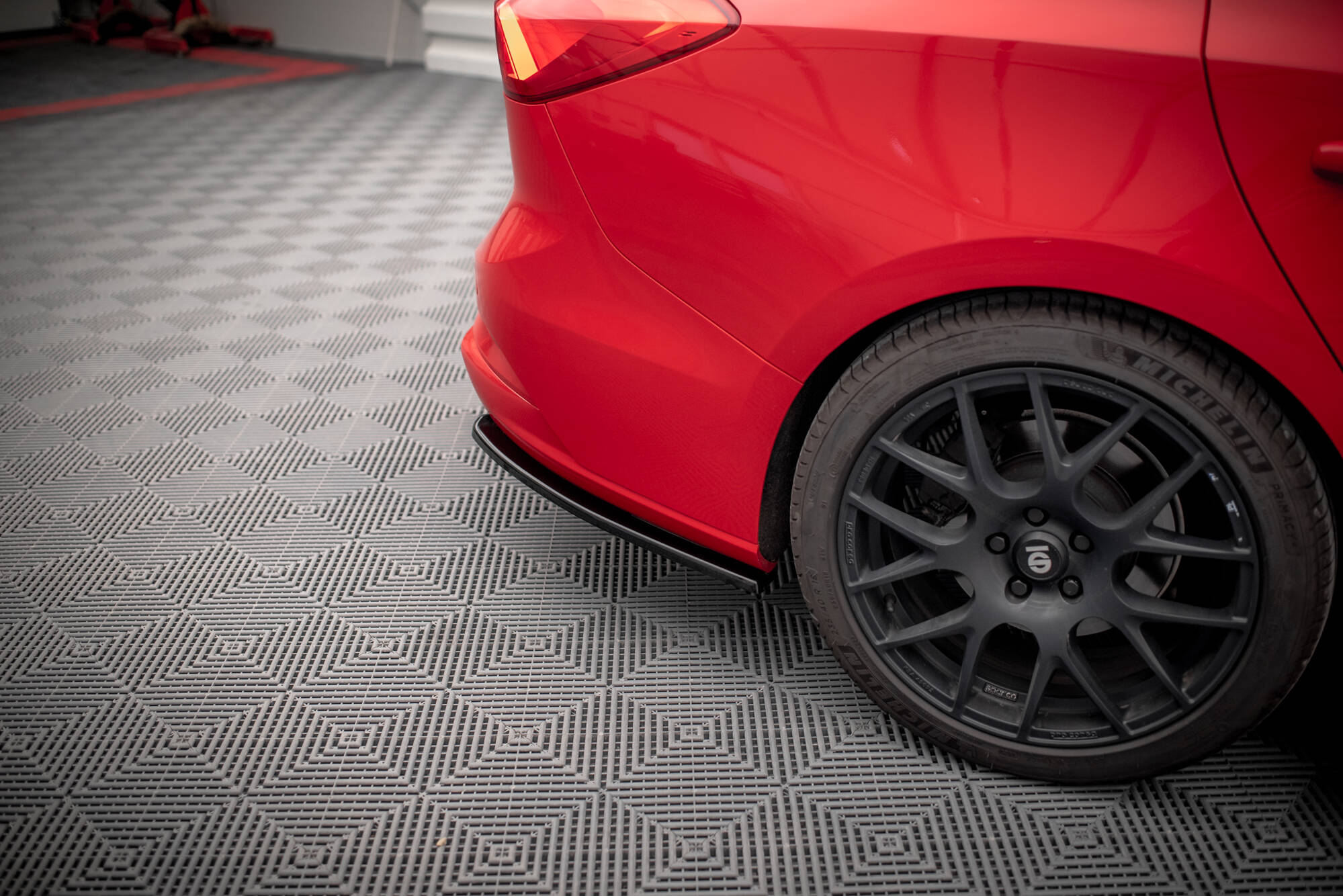Rear Side Splitters V.5 Ford Focus Estate ST-Line Mk4 - 4