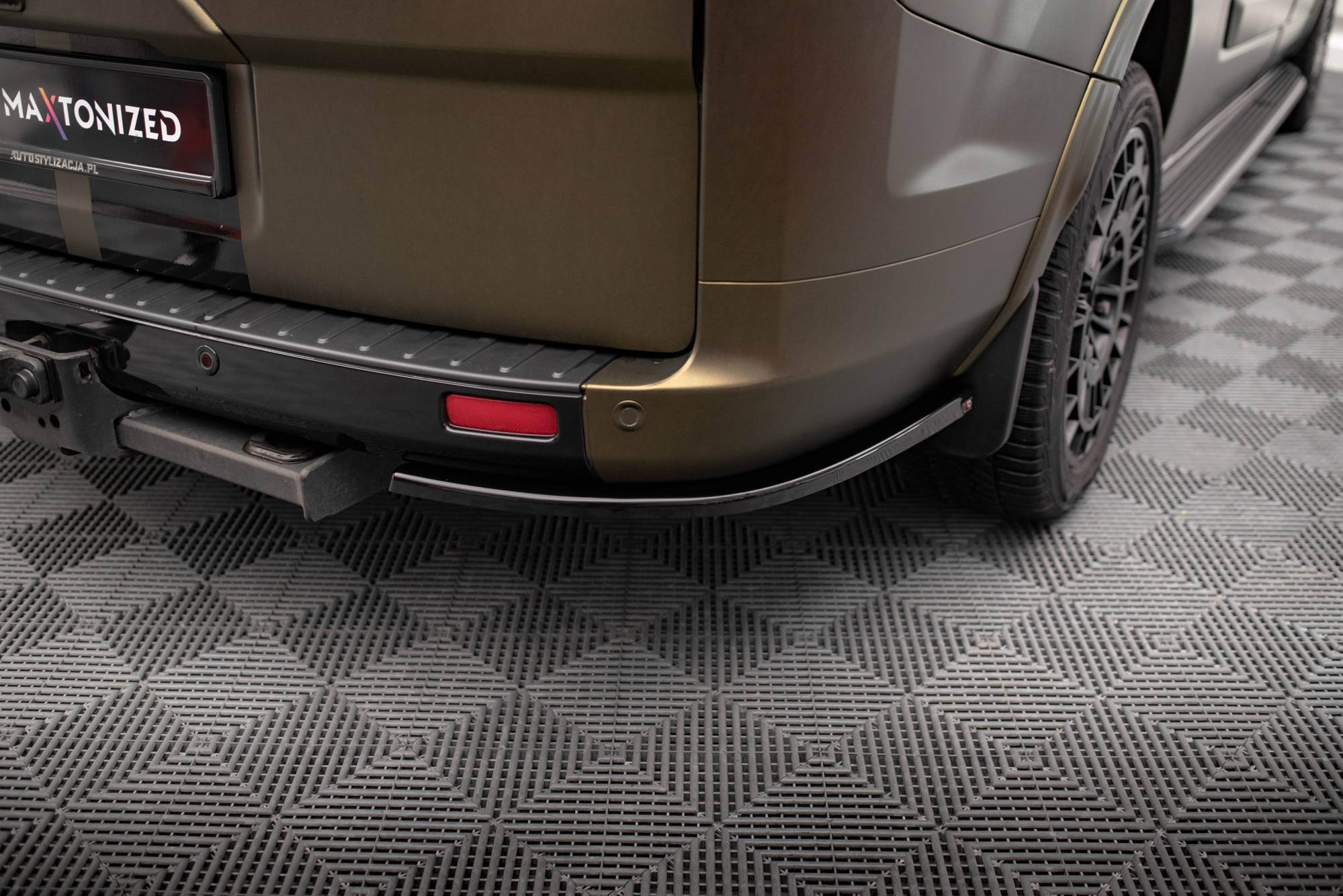 Rear Side Splitters Ford Tourneo Custom Mk1 Facelift - 2