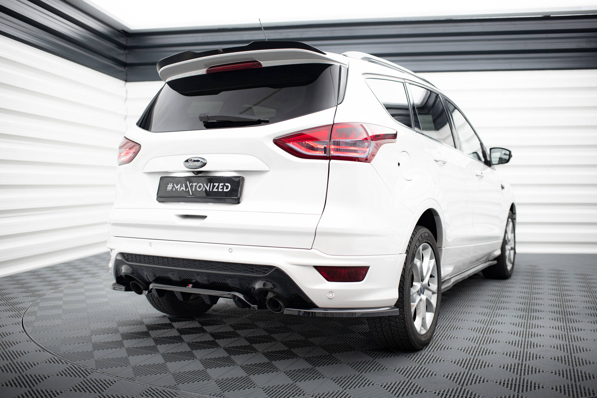 Rear Side Splitters Ford Kuga ST-Line Mk2 - 2