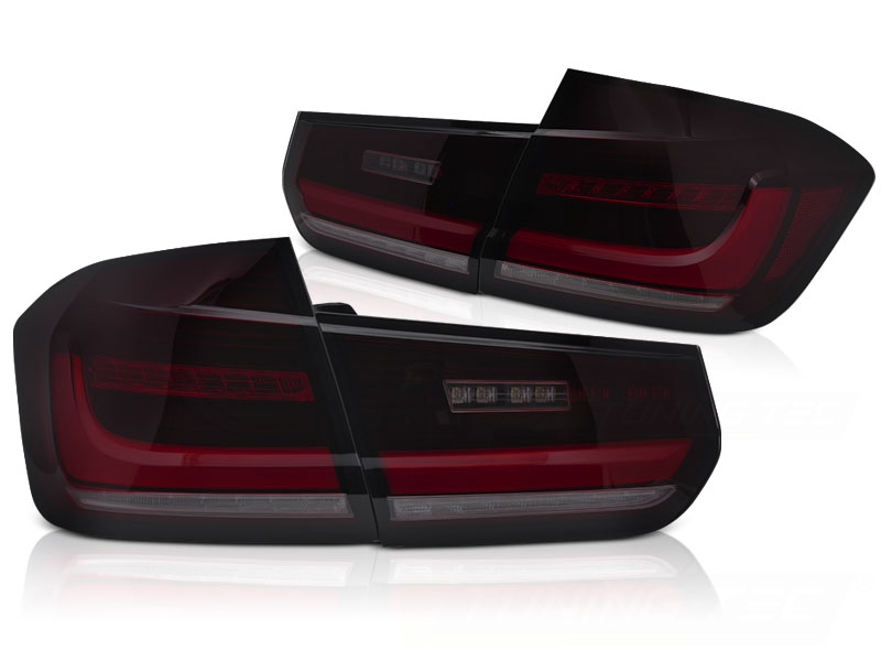 LED BAR SEQ BAKLYKTOR RÖD/TONAD TILL BMW F30 2011-2018