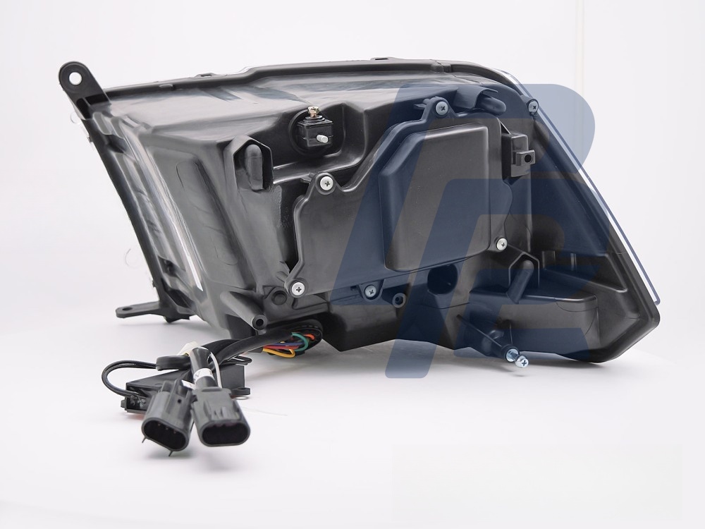 Headlights for Dodge Ram 2009–2018 Chrome - 3