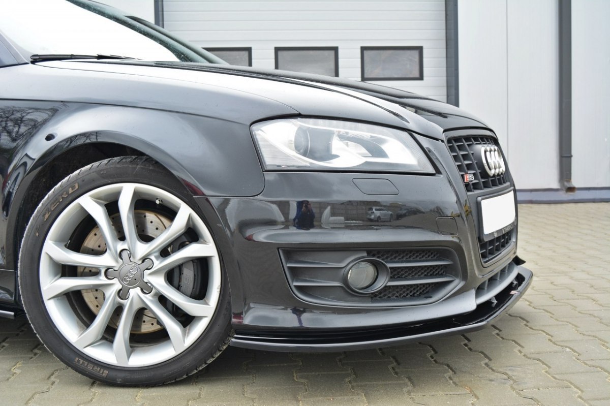FRONT SPLITTER V.2 AUDI S3 8P (FACELIFT MODEL) 2009-2013 - 3