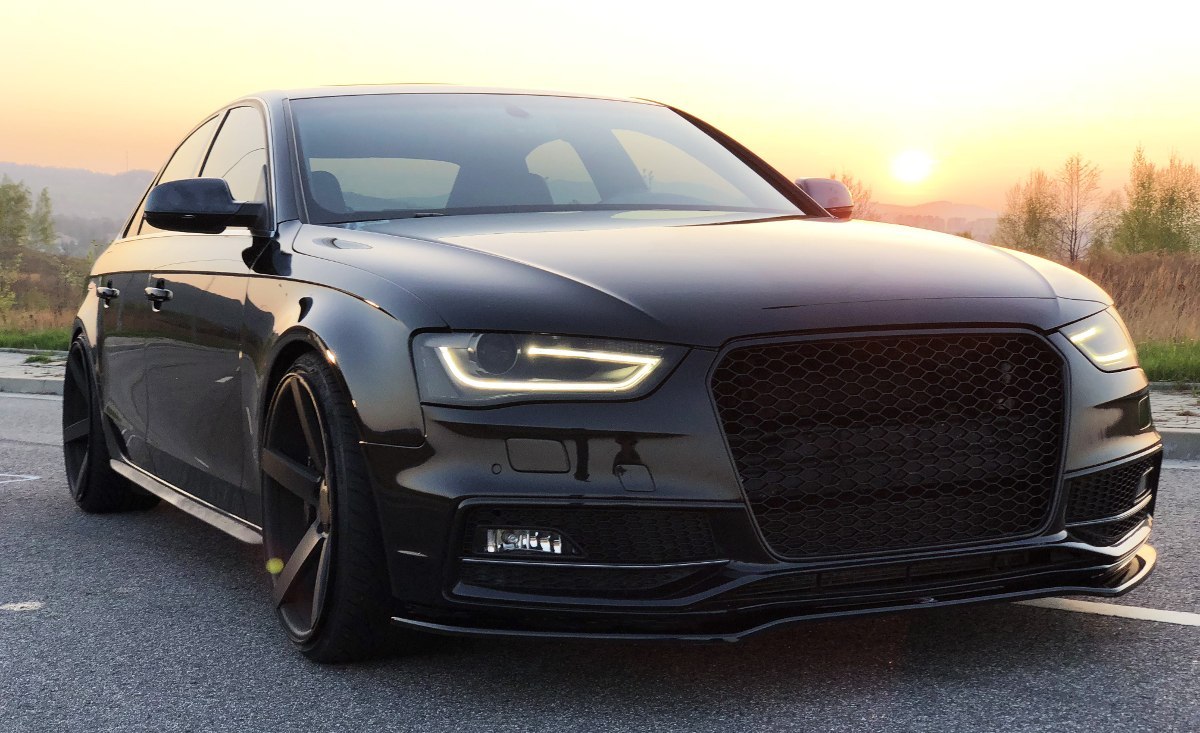 FRONT SPLITTER V.2 AUDI S4 B8 FACELIFT - 2