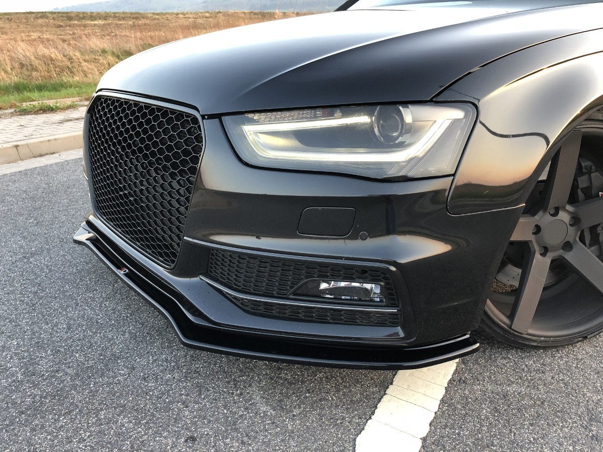 FRONT SPLITTER V.2 AUDI S4 B8 FACELIFT - 4